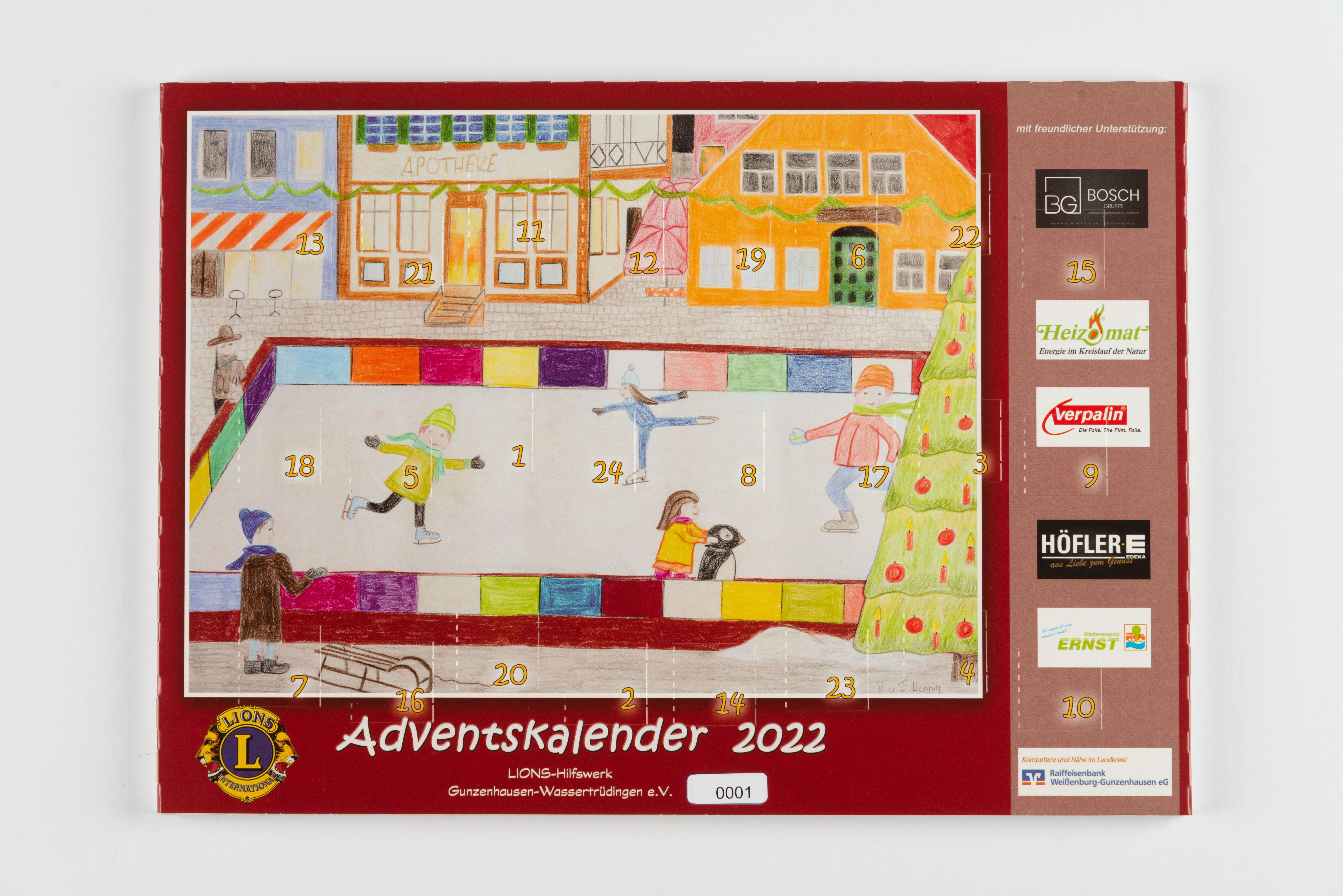 Adventskalender 2022 Lions Club Gunzenhausen